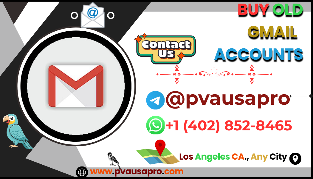 06 Sites To Buy Old Gmail Accounts (Aged & Verified)