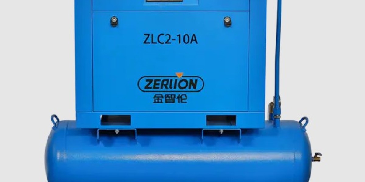 Belt-Driven Screw Compressors Keep Air Moving
