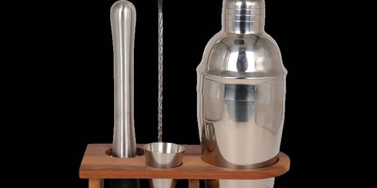 The Rising Demand for 3-Piece Vintage Gold Cocktail Shaker Set in Mixology